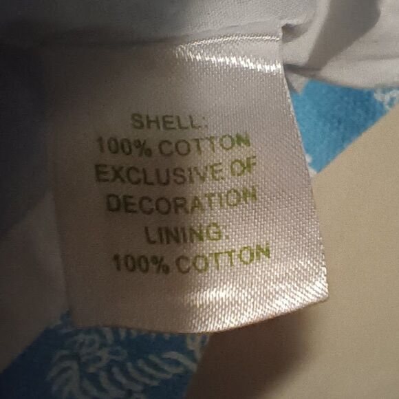 Lilly Pulitzer Caroline Sleeveless Dress-Size 0-Drop Me A Line Print-Sailor Knot - Picture 8 of 8